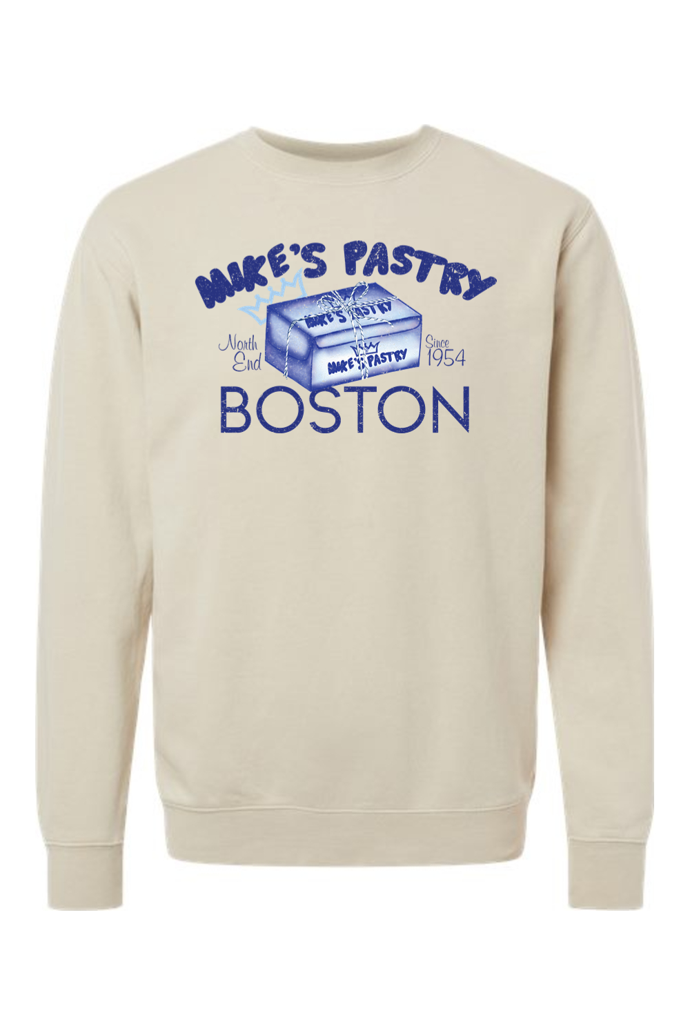 Mike's Pastry Since 1954 Pigment-Dyed Crewneck Sweatshirt - Mens