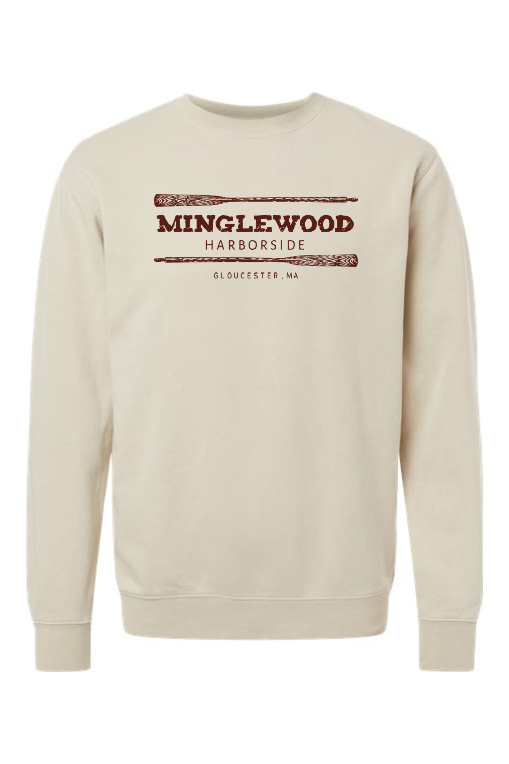 Minglewood Harborside Pigment-Dyed Crewneck Sweatshirt - Mens