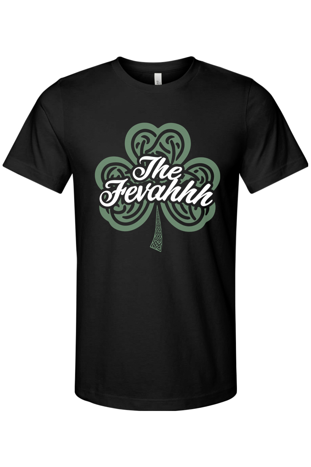 The Fevahhh Celtic Shamrock Cotton Jersey T-Shirt - Mens