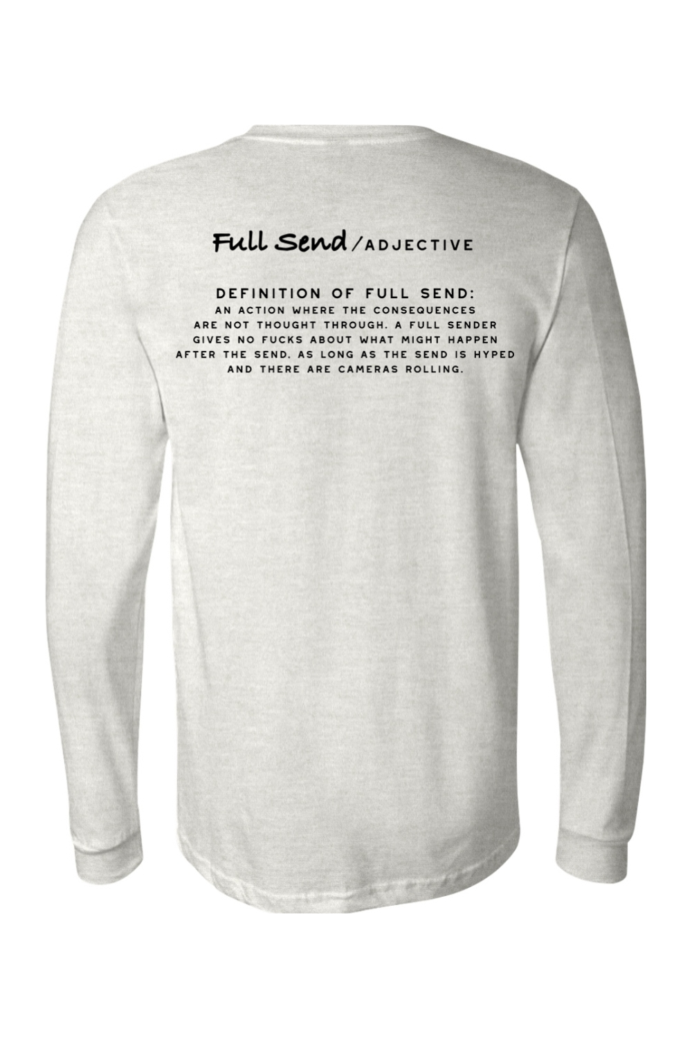 Full Send Definition Mens Jersey Long Sleeve