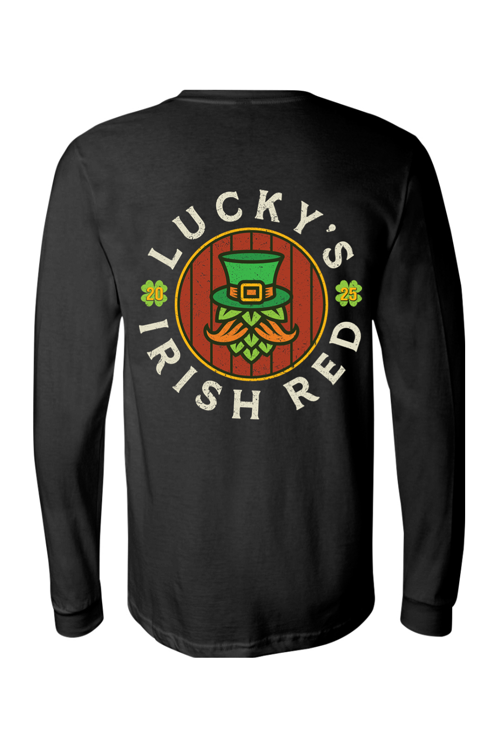 Pot of Gold 2025 & Lucky's Irish Red - Supporting McKeown Boys & Girls Club of Woburn - Mens Long Sleeve T-Shirt
