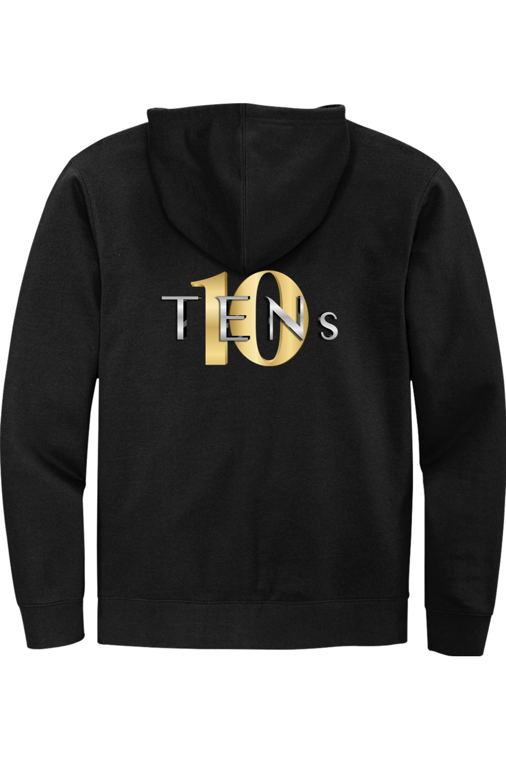 Tens Show Club Mens Full Zip Hooded Sweatshirt