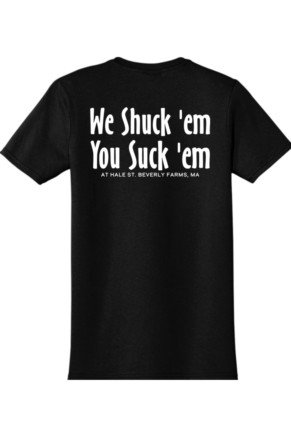 Staff Uniform - Hale St. "We Shuck 'em" Mens Cotton T-Shirt