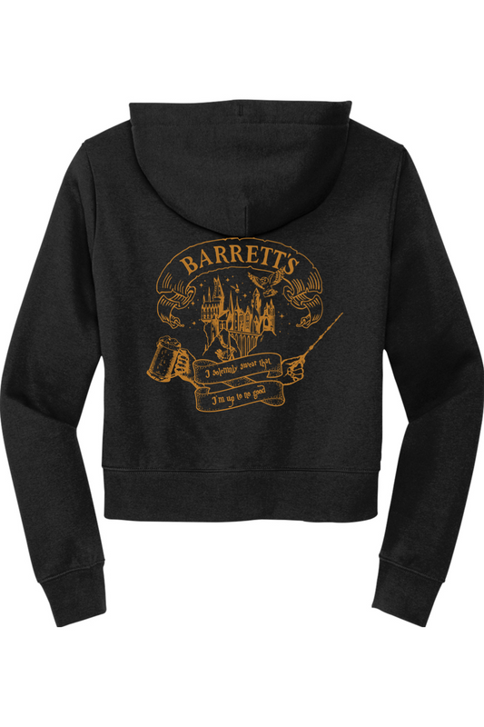 Barrett's Alehouse "I Solemnly Swear" Women’s Full-Zip Hoodie
