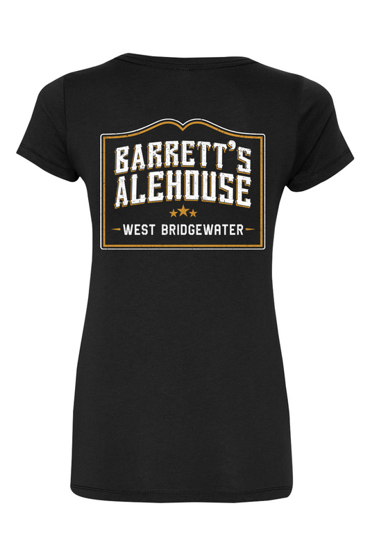 Barrett's Alehouse West Bridgewater Women's V-Neck