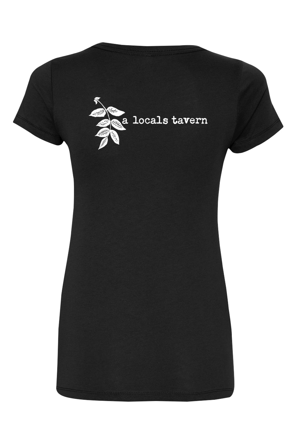 Staff Uniform - 15 Walnut Women's Cotton Blend V-Neck T-Shirt