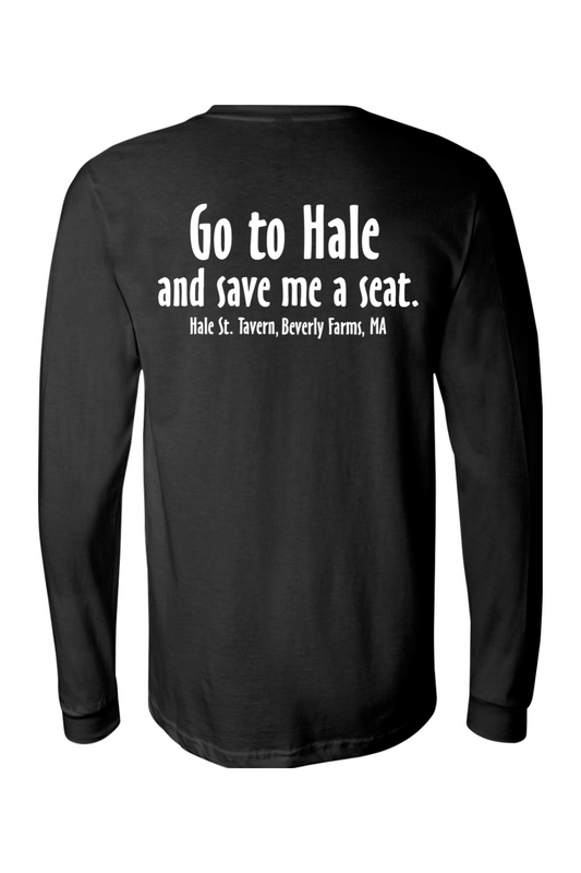 Staff Uniform - Hale St. "Go to Hale" Unisex Cotton Long Sleeve T-Shirt