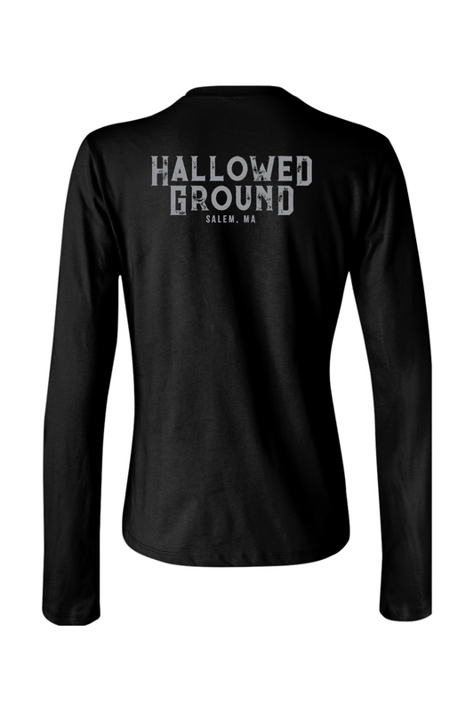 Staff Uniform - Hallowed Ground Long Sleeve Cotton T-Shirt - Women's
