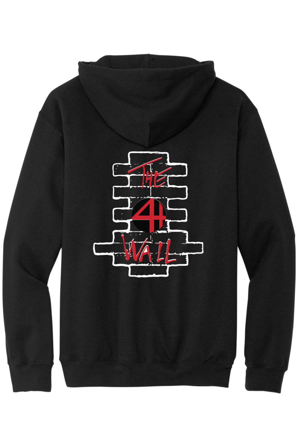 4th Wall Brick Wall Mens Hooded Sweatshirt - Mens Adult