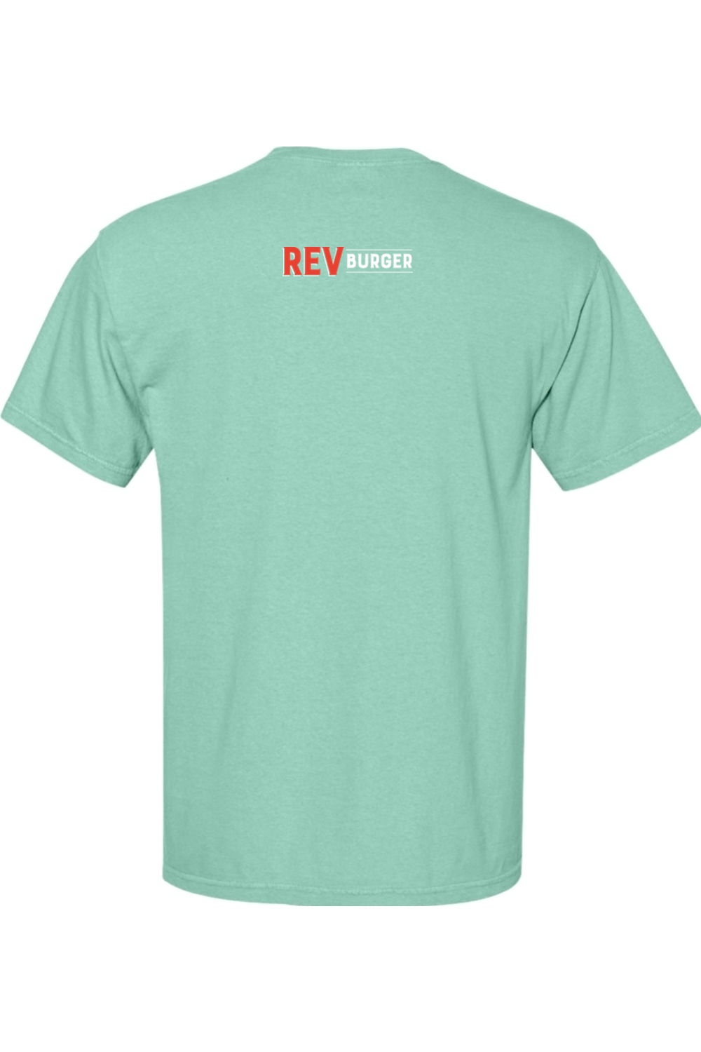 REV Burger Comfort Colors Short Sleeve Pocket Shirt