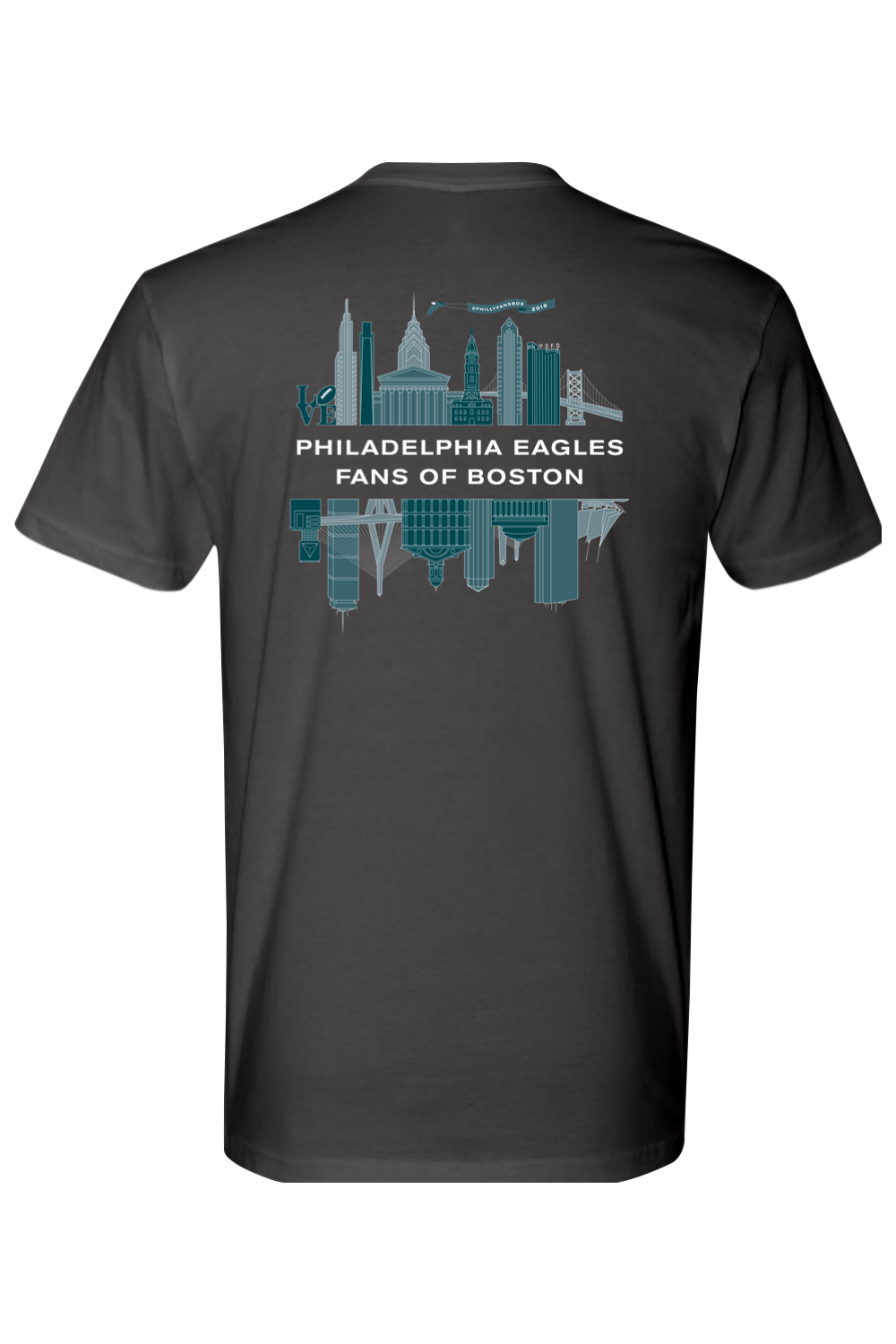 PEFoB Two Cities Graphic T-Shirt - Mens
