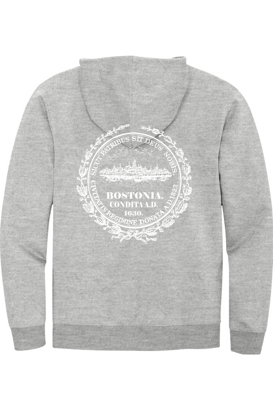 Bostonia Midweight Full-Zip Hoodie - Unisex