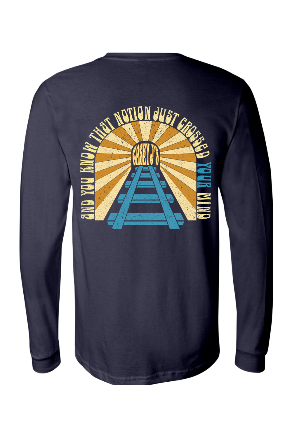 Staff Uniform - Casey J's Tavern Long Sleeve Cotton T-Shirt - Mens