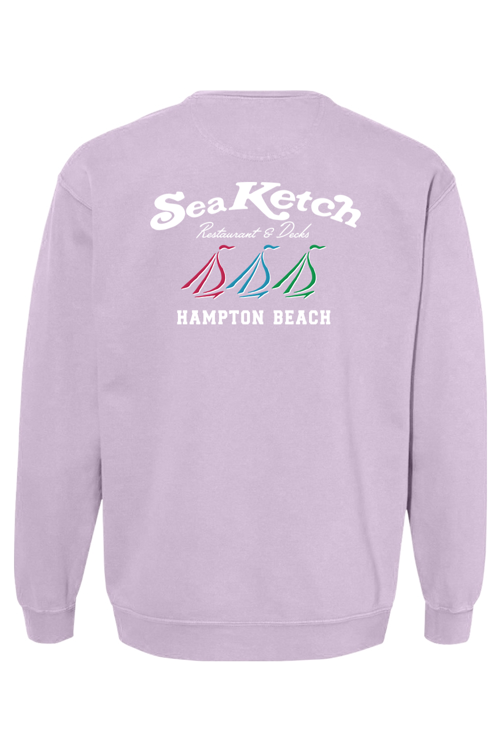 Sea Ketch Tri-Sail Comfort Colors Crewneck Sweatshirt - Mens