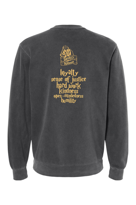Barrett's Kind Wizard Pigment-Dyed Crewneck Sweatshirt - Unisex