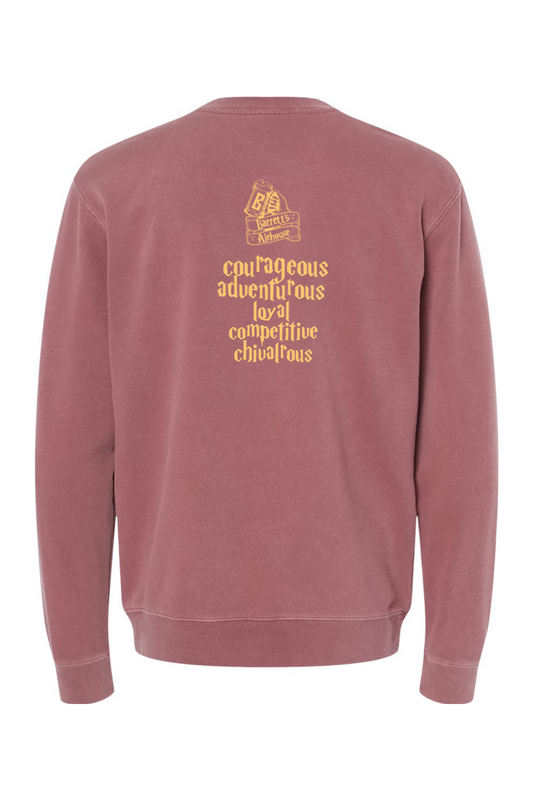 Barrett's Loyal Wizard Pigment-Dyed Crewneck Sweatshirt - Unisex