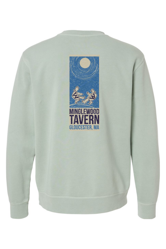 Minglewood Harborside Turtles Midweight Pigment-Dyed Crewneck Sweatshirt - Unisex