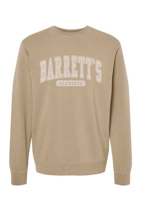 Barrett's Alehouse Pigment-Dyed Crewneck Sweatshirt