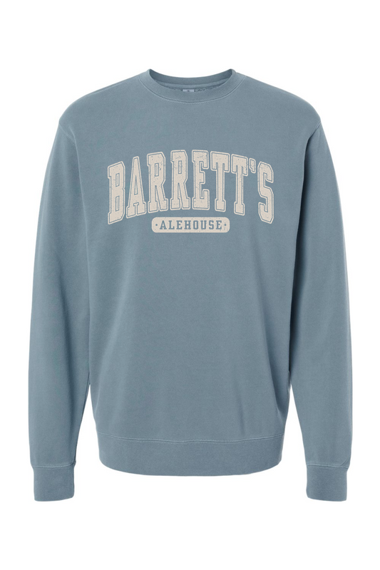 Barrett's Alehouse Pigment-Dyed Crewneck Sweatshirt