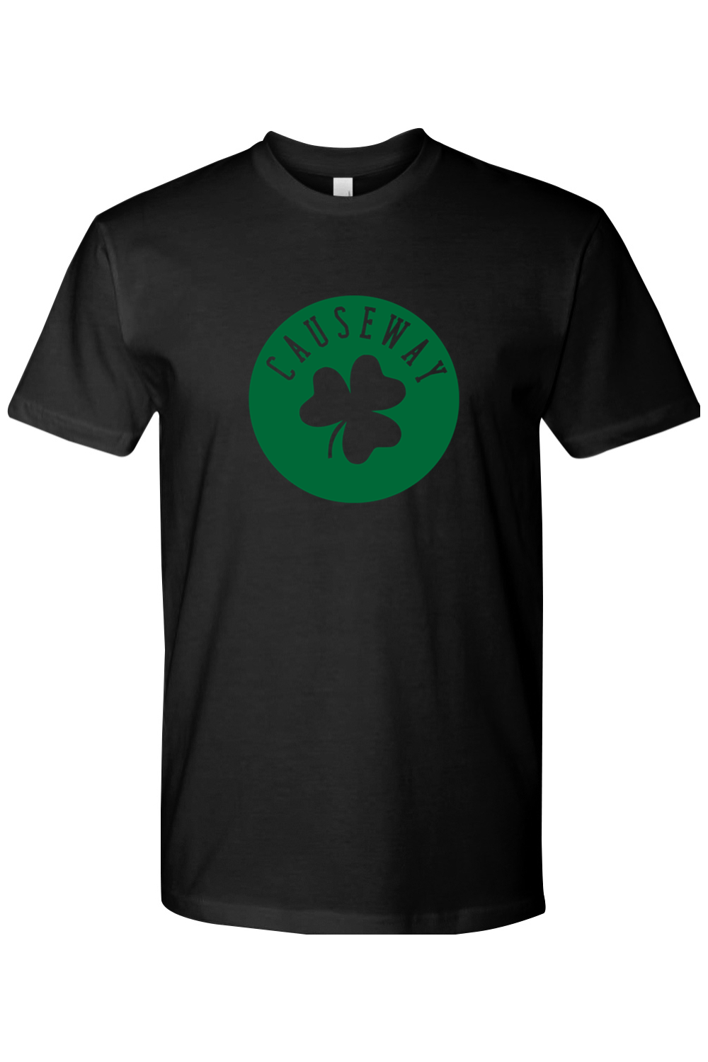 Causeway Mens Cotton Crew Tee - Boston Basketball