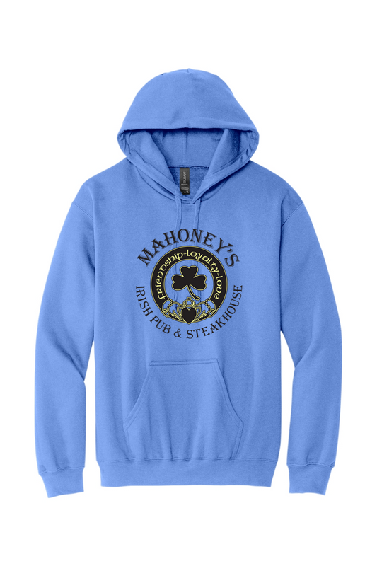 Mahoney's Irish Pub Logo Front (black) Midweight Hoodie