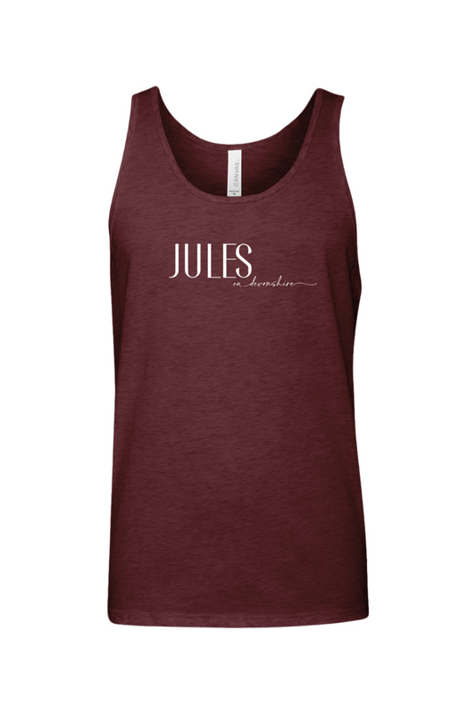 Jules on Devonshire Unisex Jersey Tank