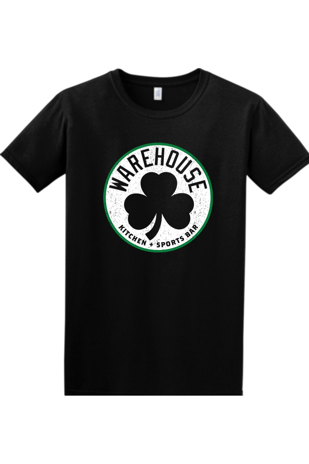 Staff Uniform - Warehouse Kitchen + Sports Bar Boston Clover Relaxed Fit Cotton T-Shirt - Unisex