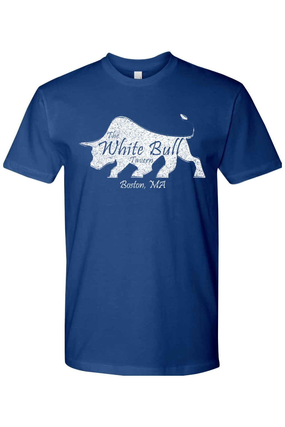 White Bull Tavern Mens Fitted Crewneck Tee