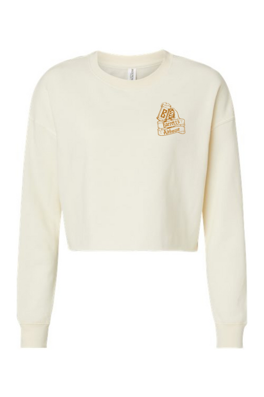 Barrett's Alehouse "I Solemnly Swear" Women's Cropped Crewneck