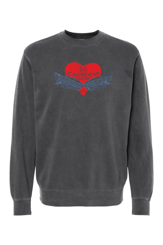 Causeway 10th Anniversary Pigment-Dyed Crewneck Sweatshirt