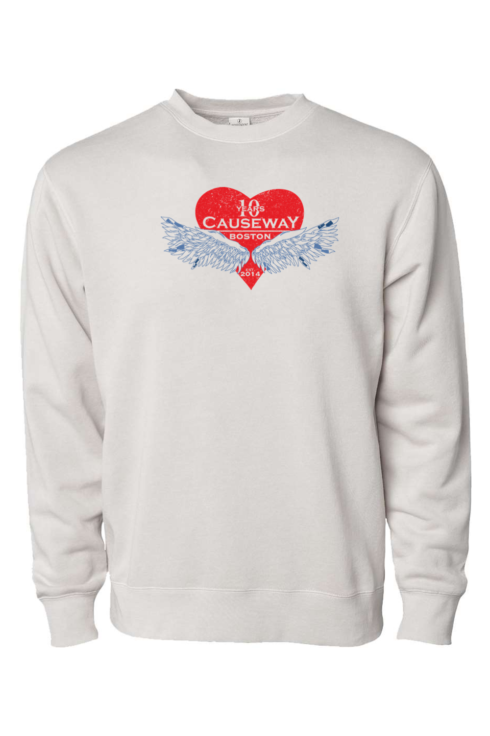 Causeway 10th Anniversary Pigment-Dyed Crewneck Sweatshirt