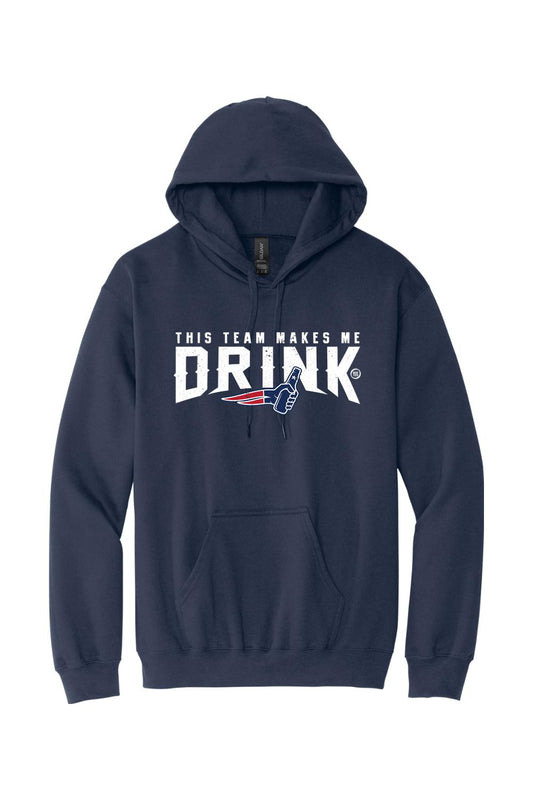 New England This Team Makes Me Drink Hoodie - Men's