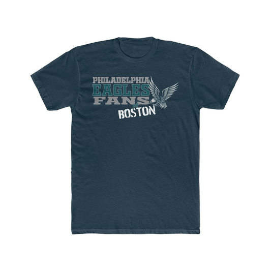 Mens T-Shirt - Philadelphia Fans Boston Stamp