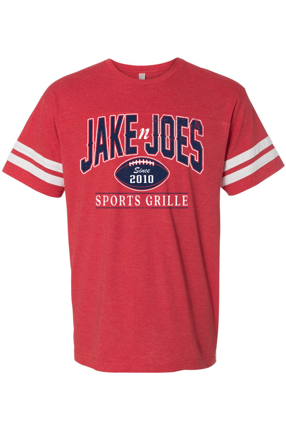 Jake n JOES Mens Football Jersey Tee