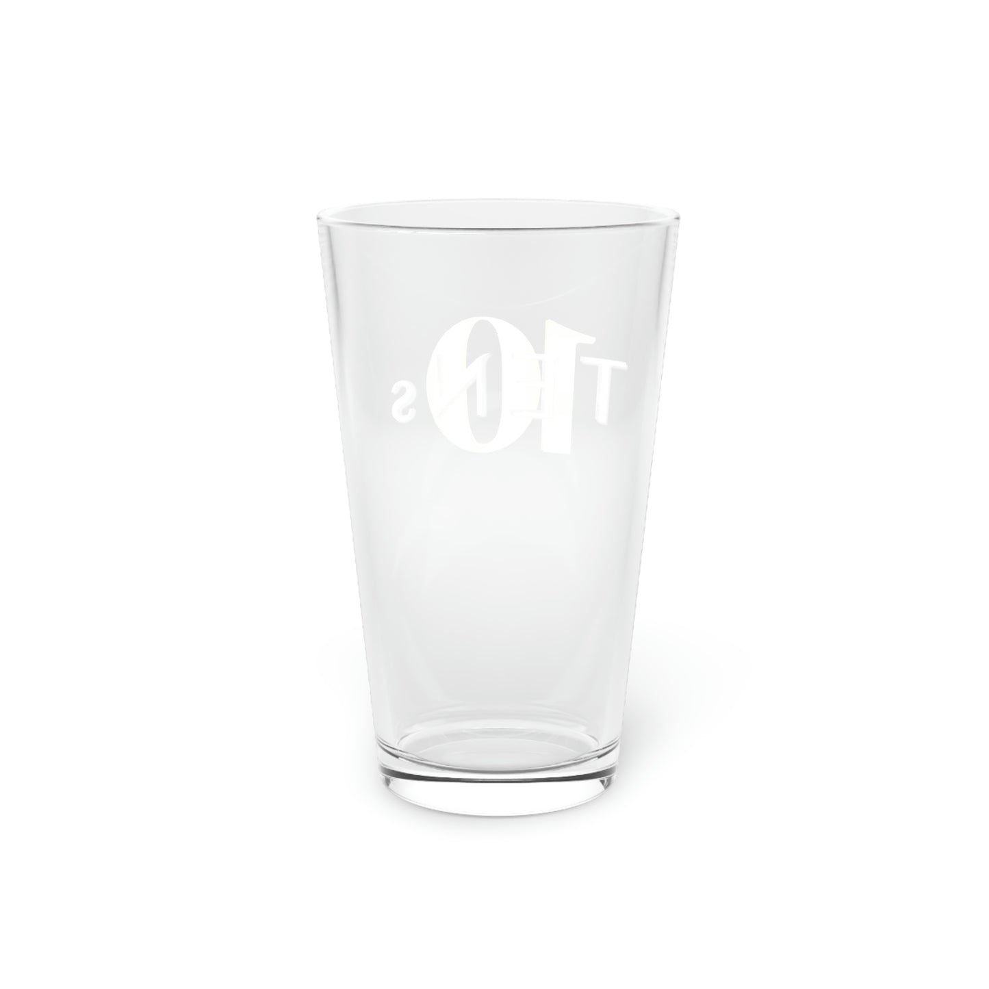Tens Show Club Pint Glass