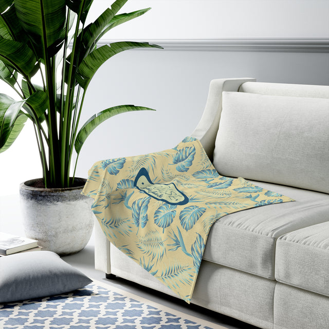 Paradise Velveteen Plush Blanket