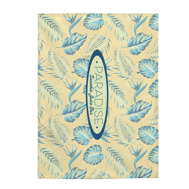 Paradise Velveteen Plush Blanket