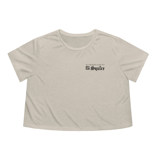 Women's Flowy Cropped Tee