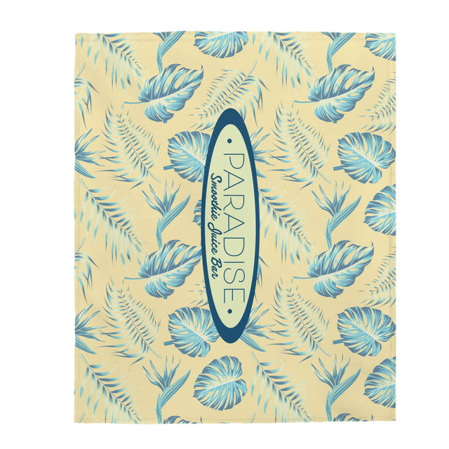 Paradise Velveteen Plush Blanket