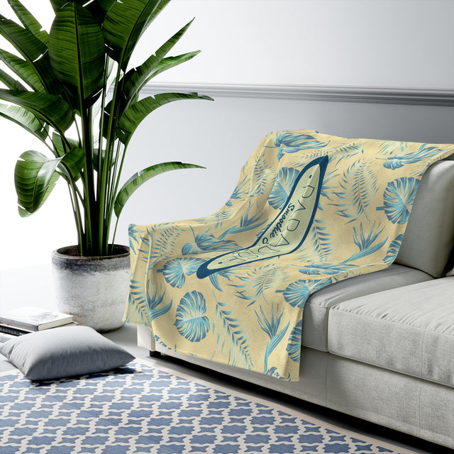 Paradise Velveteen Plush Blanket