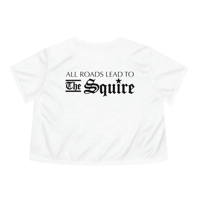 Women's Flowy Cropped Tee