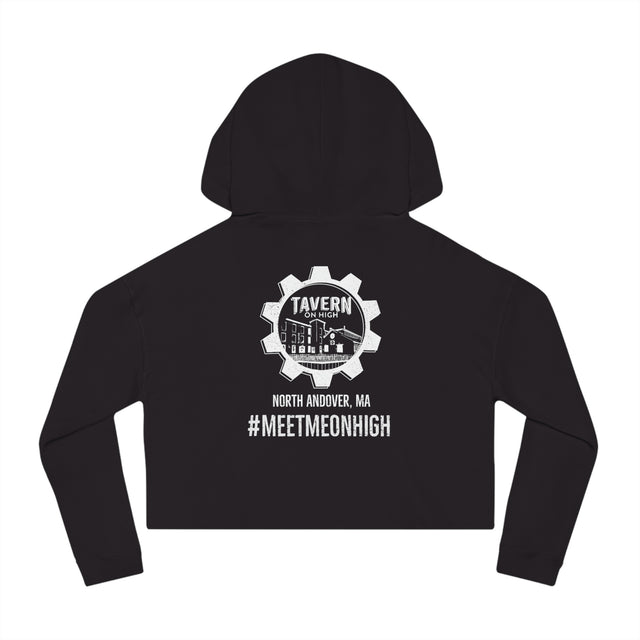 West Mill Women’s Cropped Hooded Sweatshirt
