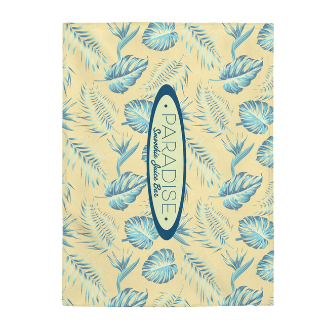 Paradise Velveteen Plush Blanket