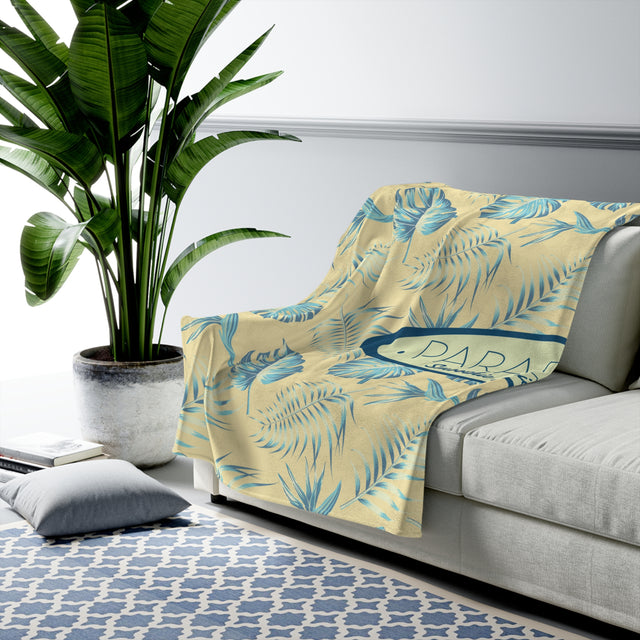 Paradise Velveteen Plush Blanket