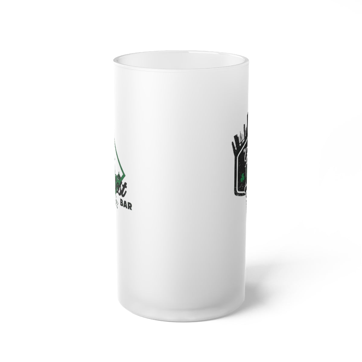 The Greatest Bar Frosted Glass Beer Mug - Boston Basketball