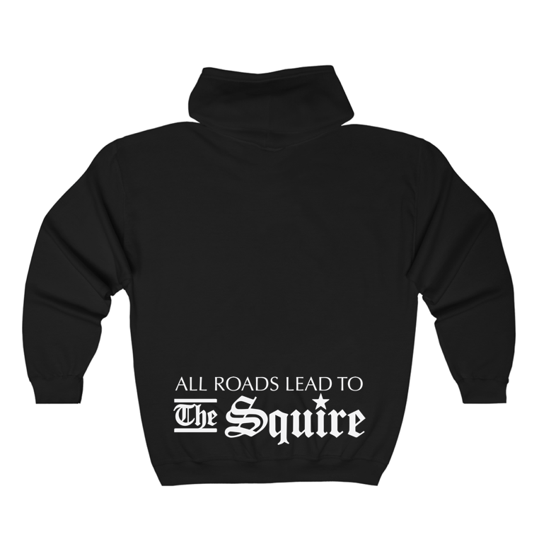 The Squire Unisex Full Zip Hooded Sweatshirt