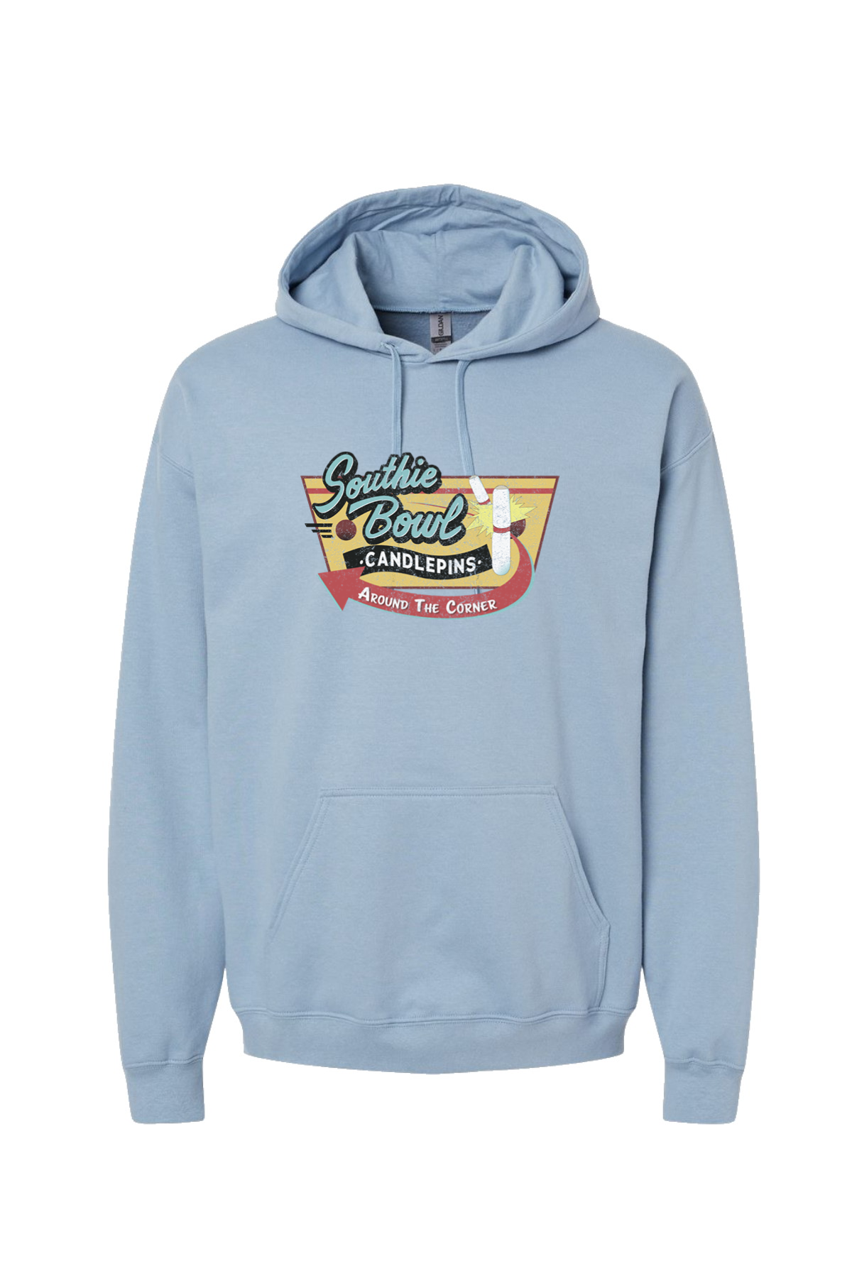 Southie Bowl Classic Logo Mens Hoodie