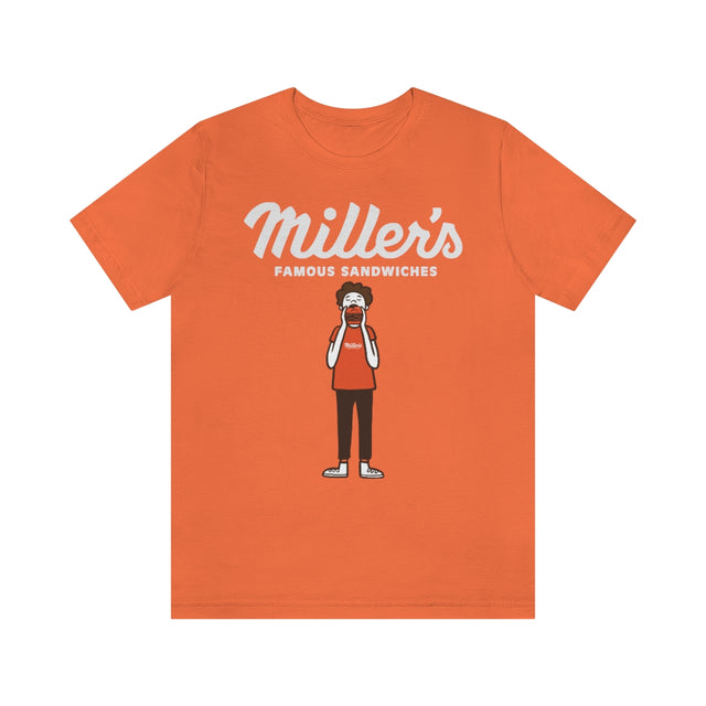 Millers Unisex Jersey Short Sleeve Tee