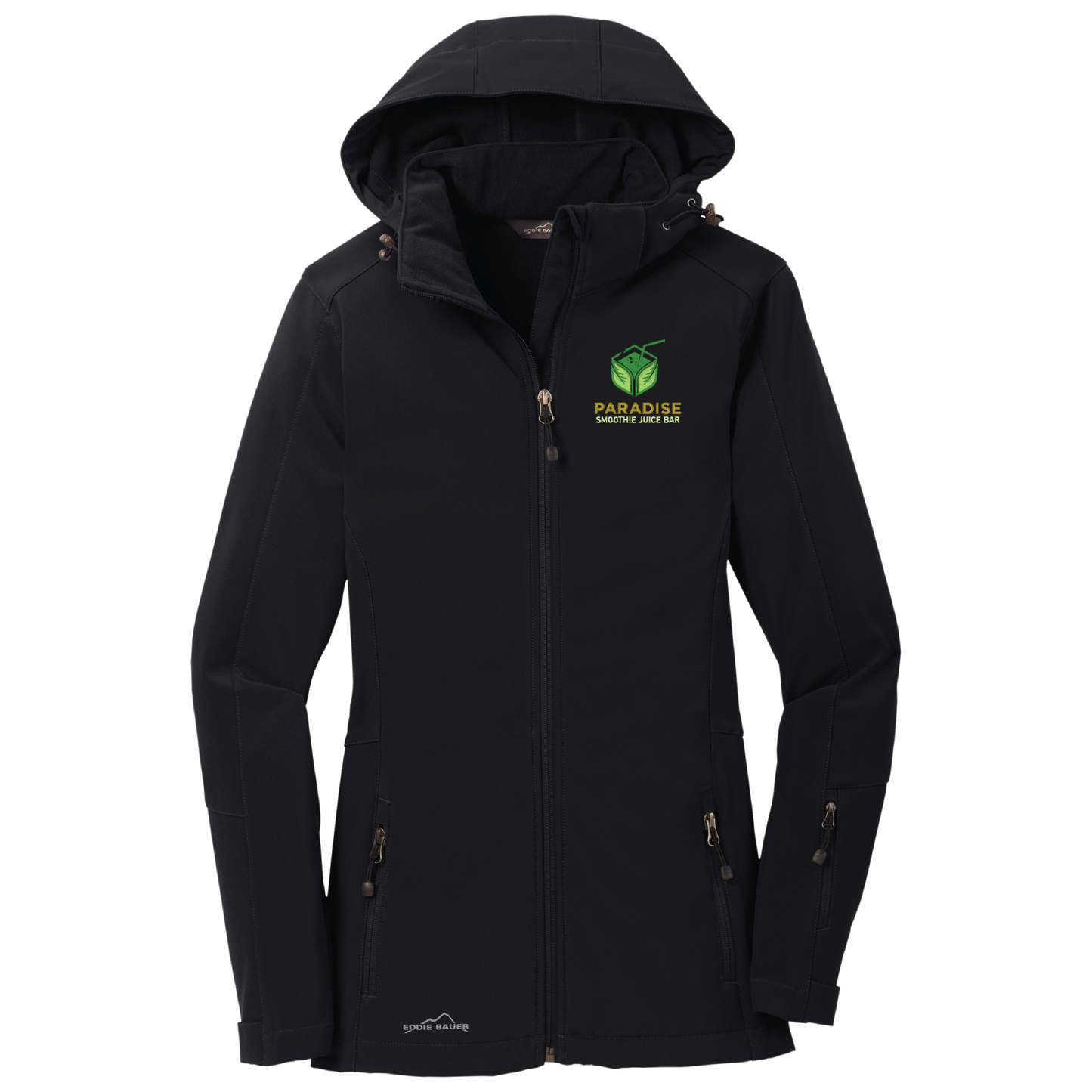 Paradise Eddie Bauer Ladies Hooded Soft Shell Parka