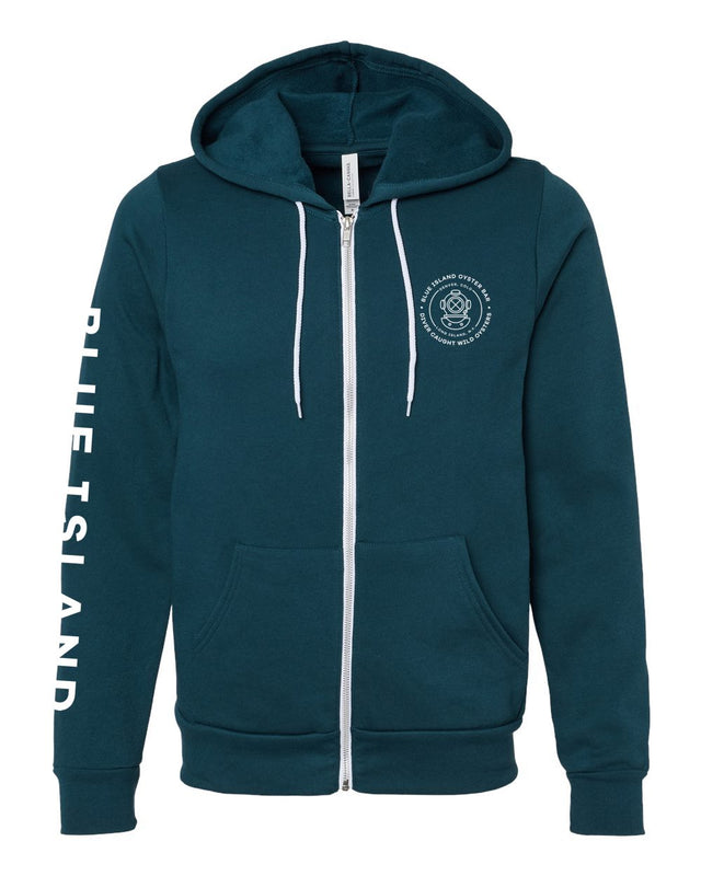 Blue Island Full Zip Hoodie